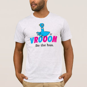 Camiseta Camiseta-Cinza-clara do Pombo Vroom