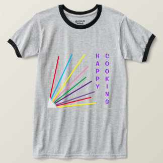 Camiseta Camiseta-Cinza-cozinheira do Dia dos Namorados