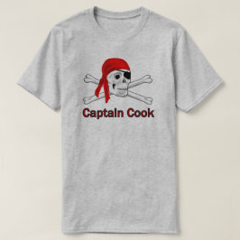 Camiseta Camiseta-Cinza do Capitão Cook