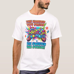 Camiseta "Camiseta Citação de Jogador - Quanto Mais Você Pr