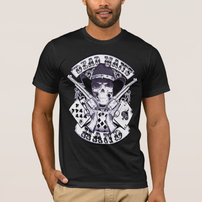Camiseta Camiseta-cowboy do Morto Aces N Oight (Frente)
