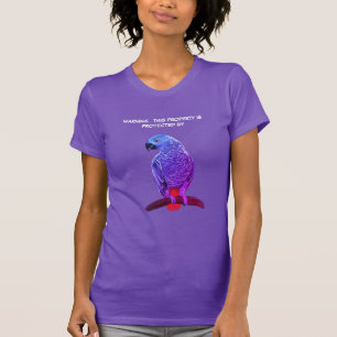 Camiseta Camiseta-de-cinza africana