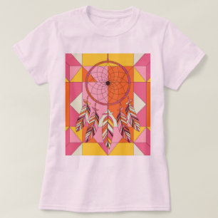 Camiseta Camiseta-de-fantasia, cor-de-rosa, feminina