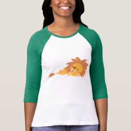 Camiseta Camiseta-de-Leão-Leão-Mão-de-Corda-Bonita