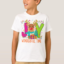 Camiseta "Camiseta de Rena de Tempo Maravilhoso"