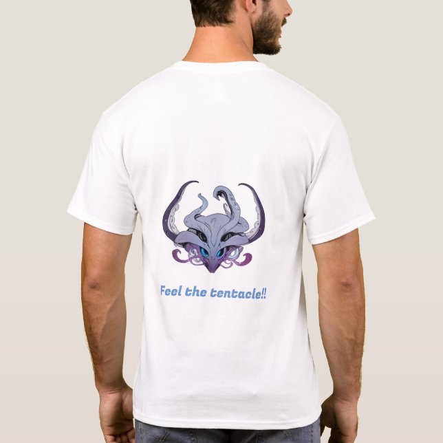Camiseta Camiseta-de-tentáculo (Verso)