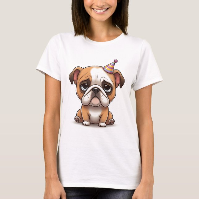 Camiseta Camiseta-do-buldogue (Frente)