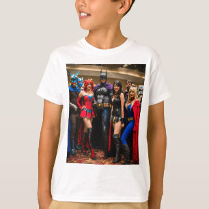 Camiseta "Camiseta Foto de Algodão do Grupo Quic Con"