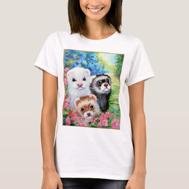 Camiseta Camiseta-furões (Frente)