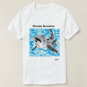 Camiseta Camiseta: Golfinho a Brincar