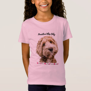 Camiseta Camiseta-impressão de-Cachorro Apenas Víblias Paws