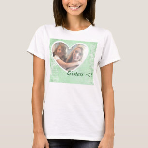 Camiseta Camiseta, Inserção de Foto em Formato de Coração