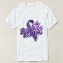 Camiseta *Camiseta Inspiradora Mais Forte que o Câncer – Es