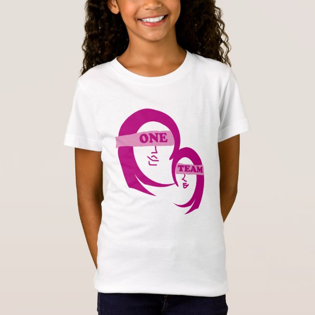 Camiseta Camiseta-mãe e filha (Frente)