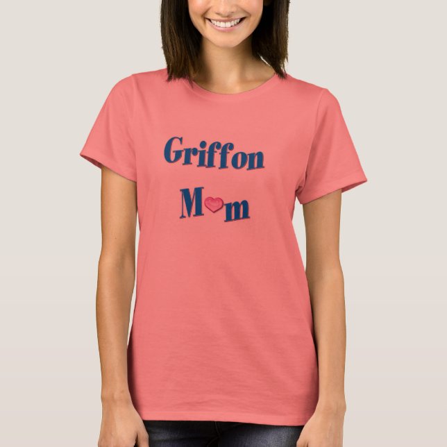 Camiseta Camiseta-mãe Griffon (Frente)