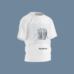 Camiseta Camiseta-Mão-Mão-Maçã-Maçã-Boca