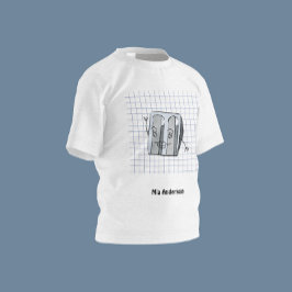 Camiseta Camiseta-Mão-Mão-Maçã-Maçã-Boca