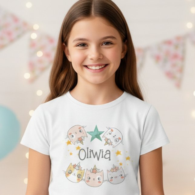 Camiseta Camiseta-menina de milho-catica (Criador carregado)