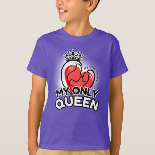 Camiseta Camiseta: Minha Única Rainha (roxa)