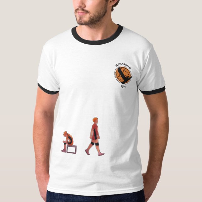 Camiseta 🏐Camiseta / Moletom de Anime de Volei🏐 (Frente)