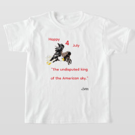 Camiseta Camiseta: Rei Indiscutível, A Águia Careca.