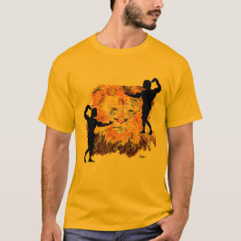 Camiseta Camiseta: Rugido do Leão Dentro de Você