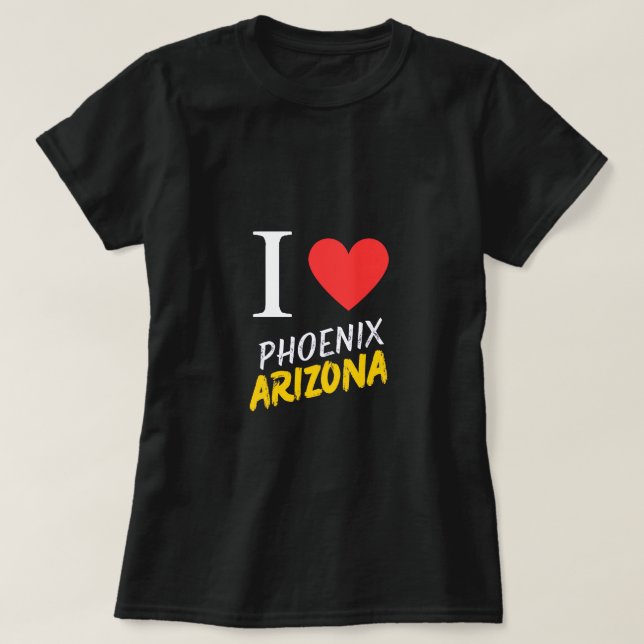 Camiseta Camiseta-T-Arizona-Fênix (Frente do Design)