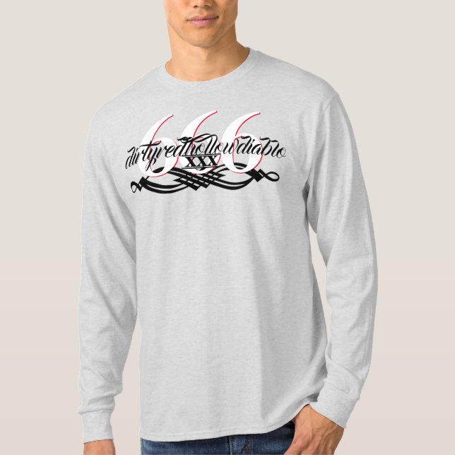 Camiseta Camiseta-T-barbeiro de caricatura de arte acidenta (Frente)