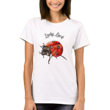 Camiseta-T-Camisa Gráfica de Ladybug