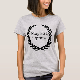 Camiseta Camiseta-T da Magistra Optima Latino