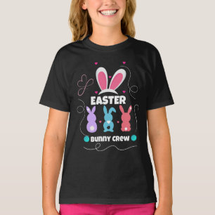 Camiseta Camiseta-T da Rapariga de Coelho da Páscoa - Éas d