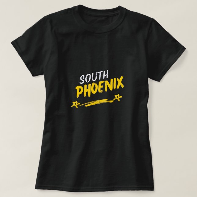 Camiseta Camiseta-T de Arizona Sul da Phoenix (Frente do Design)