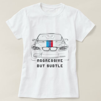 Camiseta Camiseta-T De-Carro, Agressiva Mas Estilo