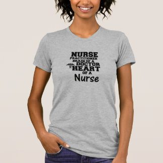 Camiseta Camiseta-T de Cinza Inspiracional de Enfermeiro