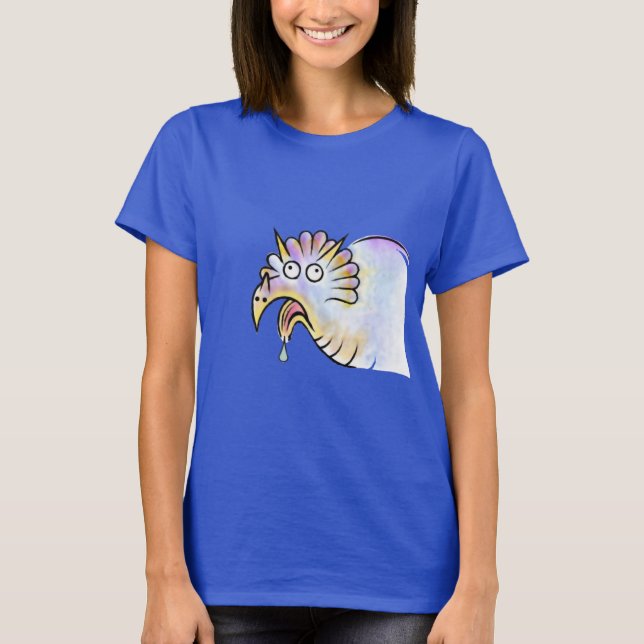Camiseta Camiseta-T de Dinossauro Tricerátops Goofy (Frente)