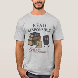 Camiseta Camiseta-T de Homens do Livro Teto de Café Liter