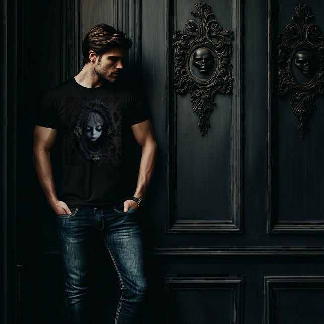 Camiseta Camiseta-T de Peek-a-boo Men (Criador carregado)