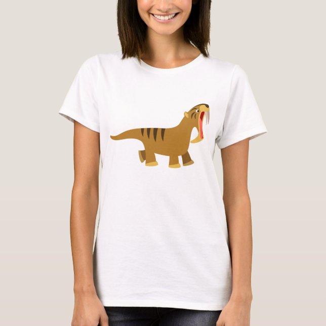 Camiseta Camiseta-T de Thylacosmilus (Frente)