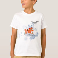 Camiseta-T do Caranguejo de Baleia de Oceano