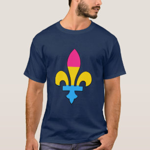 Camiseta Camiseta-T do orgulho da Pansexualidade