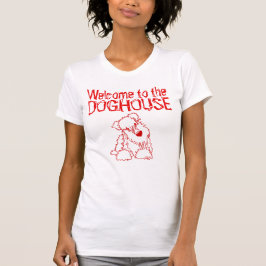Camiseta Camiseta-T-Doghouse de terreiro de Casaco suave