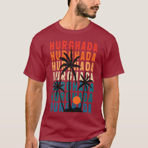 Camiseta Camiseta-T Maroon Hurghada, de uso masculino