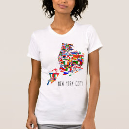 Camiseta Camiseta-T-Nova Iorque das-Nações