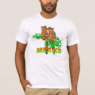 Camiseta Camiseta-T-Parrots Mexicana