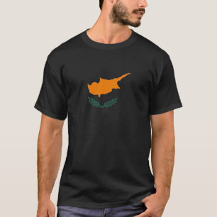 Camiseta Camiseta-T (pavilhão de Chipre)
