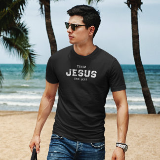 Camiseta Camiseta-T personalizada de homens cristãos