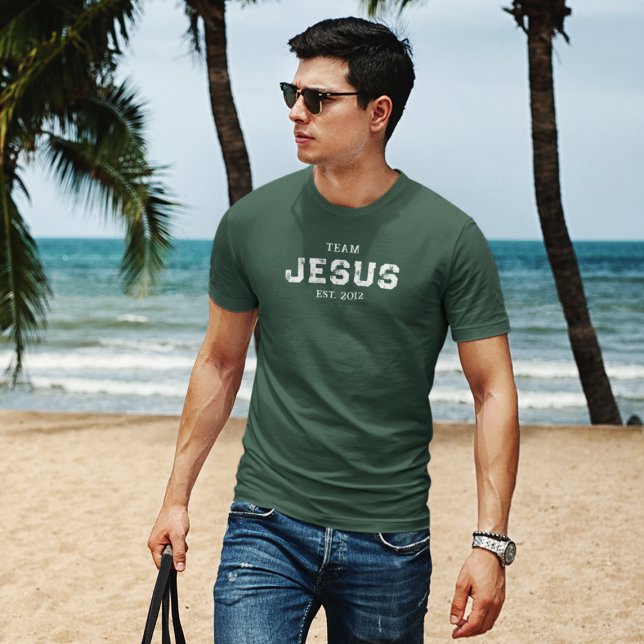 Camiseta Camiseta-T personalizada de homens cristãos (Criador carregado)