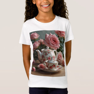 Camiseta Camiseta-T-Rosa de-Lixo Rosa