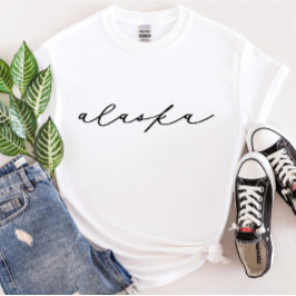 Camiseta Camiseta-T-Shirt Estadual do Alasca