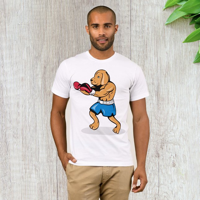 Camiseta Camiseta-T-Shirt para Boxing de Cães (Criador carregado)